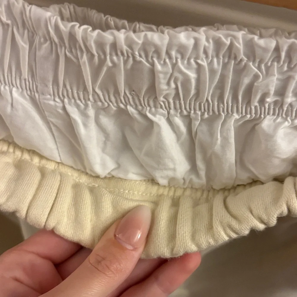 Daily Drills Cream Relaxed Track Pants - Picture 6 of 6